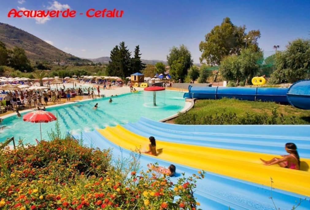 Indipendente Le Coccinelle Mare Piscina A 250 Mt Dal Mare Con Servizio Di Piscina A 400 Mt 12 K Da Cefalu